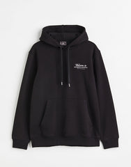 Regular fit printed hoodie