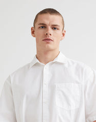 Relaxed fit sleeved shirt