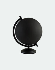 Earth globe black