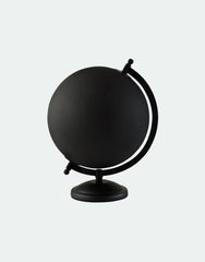 Earth globe black