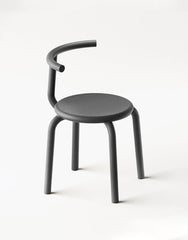 Sedia in tessuto verde