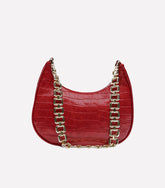 Shoulder bag with chain