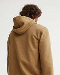 Relaxed brown hoodie