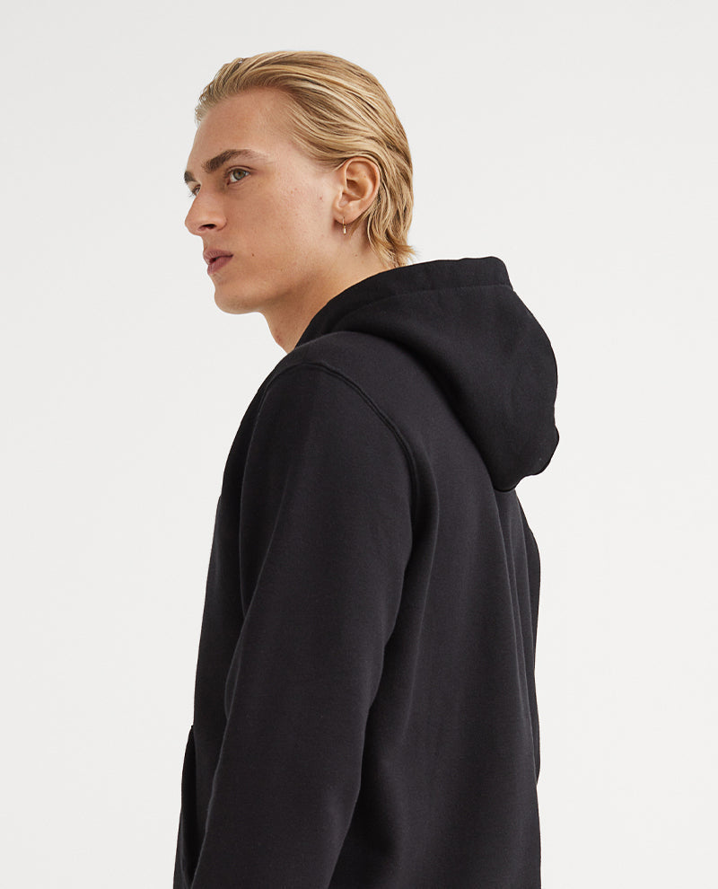 Relaxed brown hoodie
