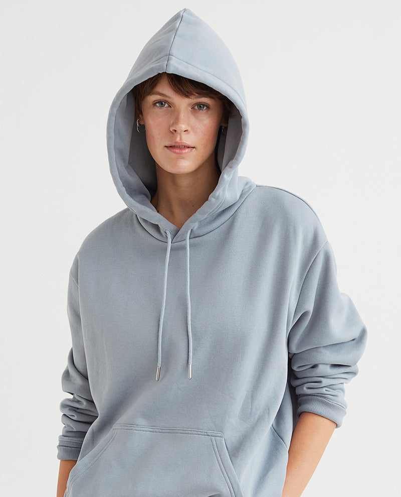 Relaxed black hoodie