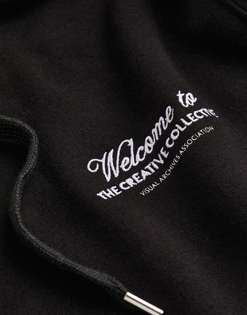 Regular fit printed hoodie