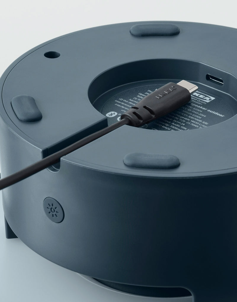 Vappeby speaker lamp