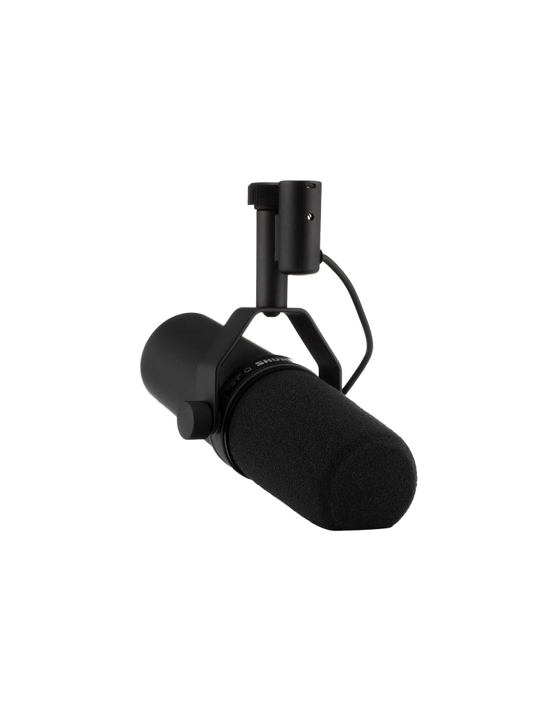 Shure vocal dynamic microphone for podcast