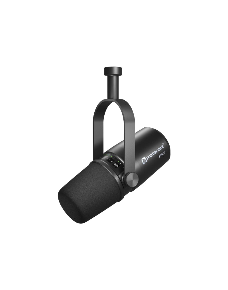 Shure vocal dynamic microphone for podcast