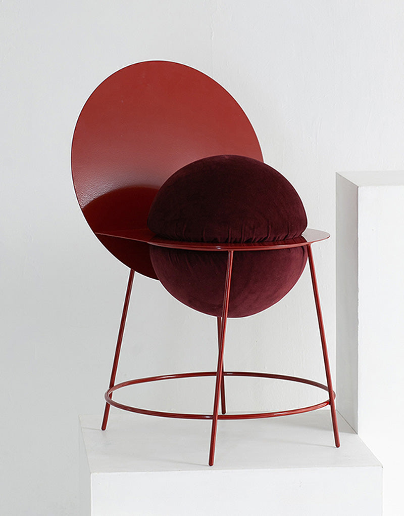 Sedia per struttura in ferro