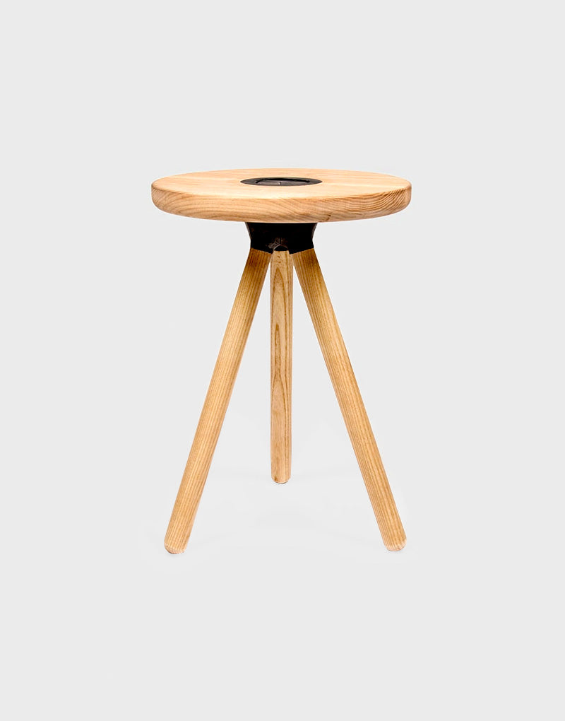 Wooden bar stool
