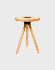 Wooden bar stool