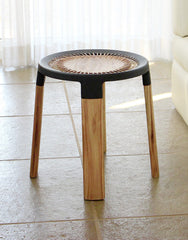 Wood small stool