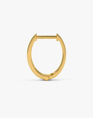 Classic hoop earrings