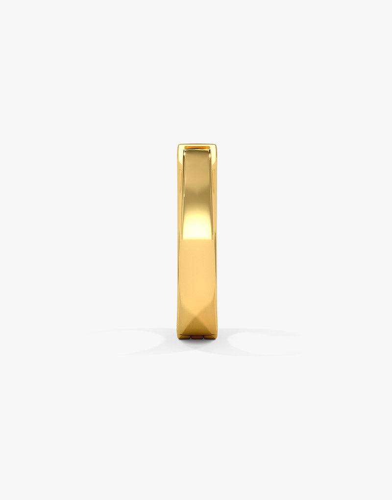 Classic hoop earrings