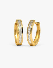 Classic hoop earrings