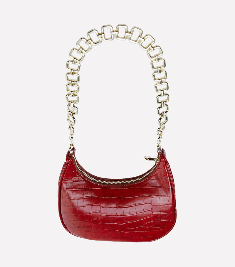 Shoulder bag with chain