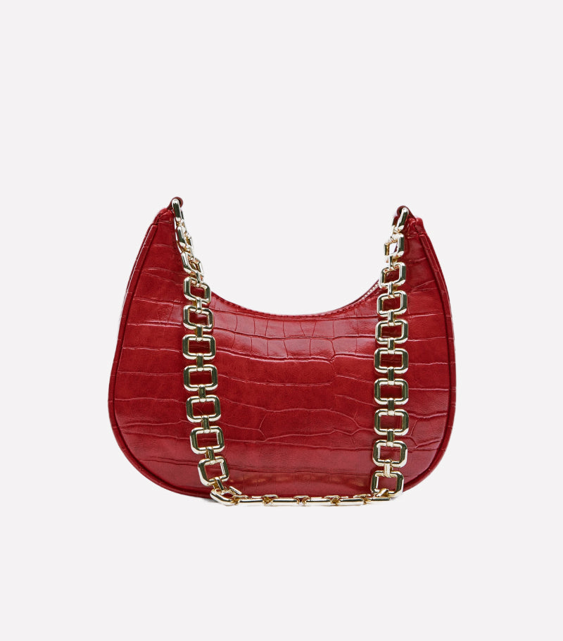 Shoulder bag with chain